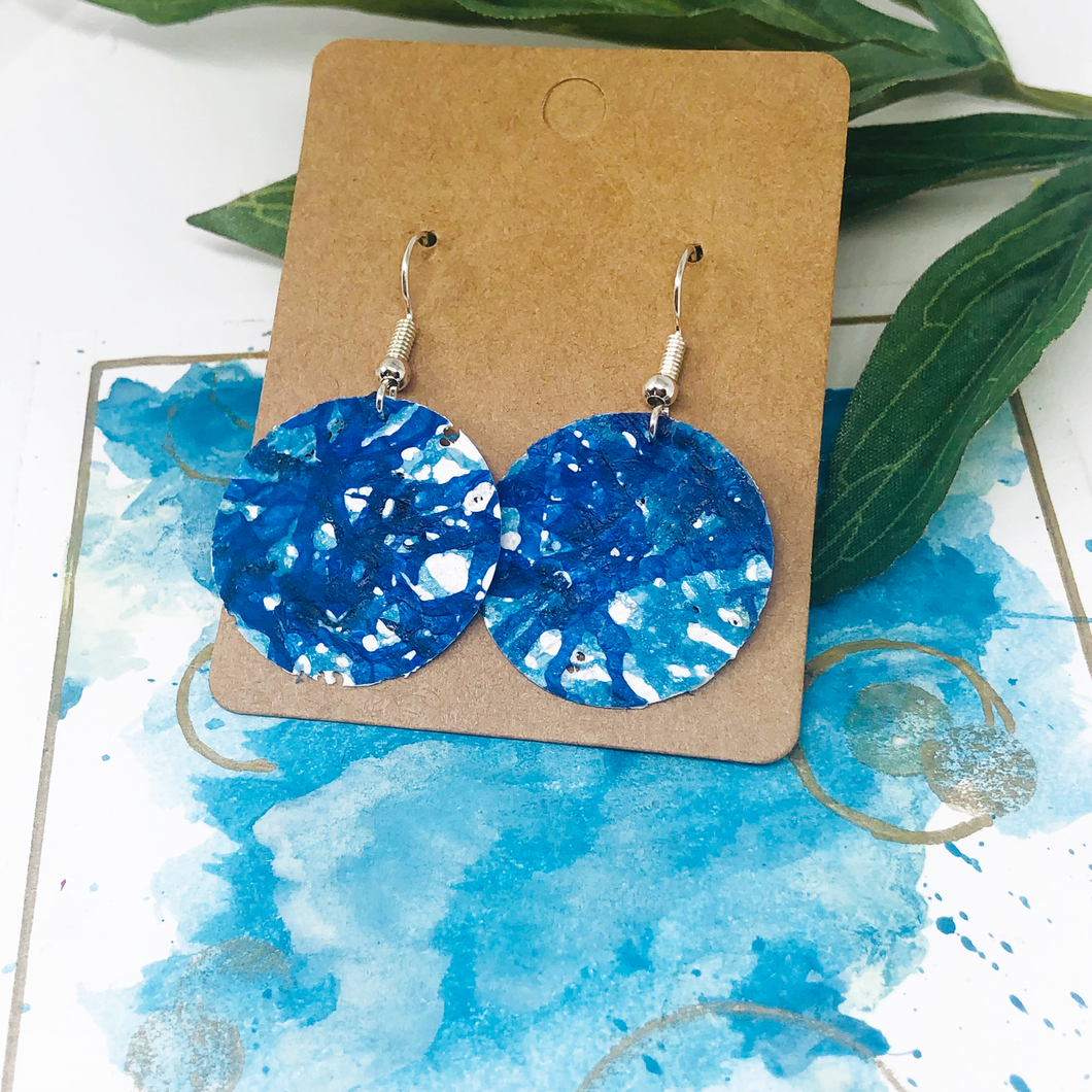 Light as feathers, Blue Lightning are made only by recycling plastic bags. Handmade by Real Joy studio in Berlin.